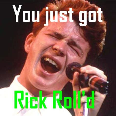 Rick Rolled - Rick Astley Photo (26587136) - Fanpop