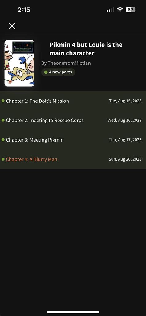 New chapter for Pikmin 4 but if Louie was the main character Is out on ...