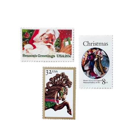 Vintage Stamps | Vintage Christmas Stamps – Postal Type