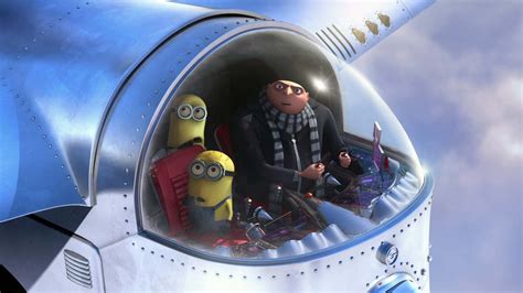 Despicable Me Animated Movies Movies Minions Pilot Airplane Wallpaper - Resolution:1600x900 - ID ...