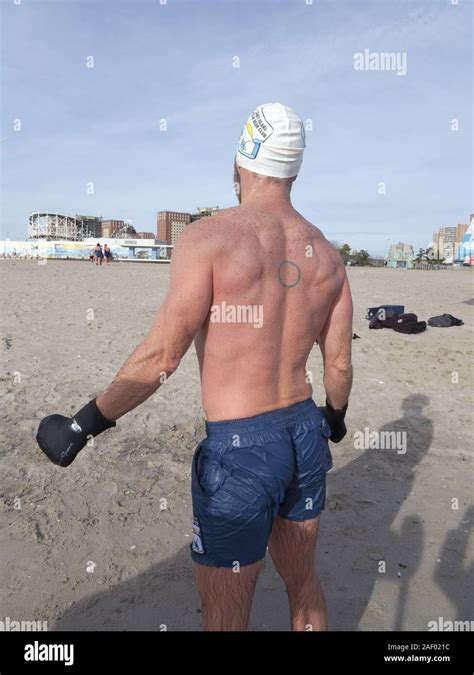 Coney Island Polar Bear Club gathering at Coney Island in Brooklyn, NY Stock Photo - Alamy