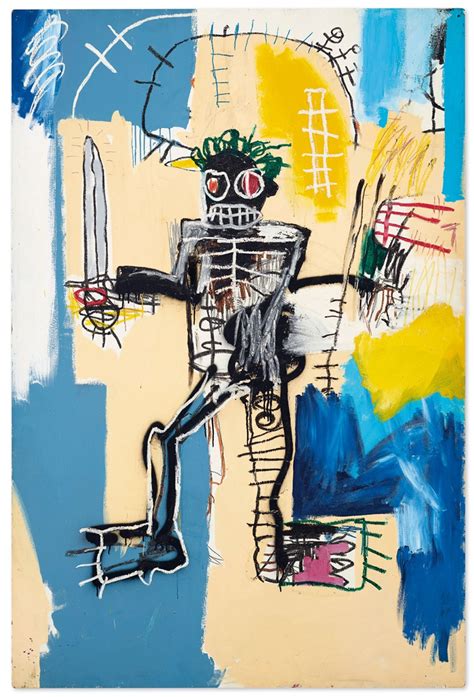 Jean-Michel Basquiat’s Warrior at Christie’s | Christie's