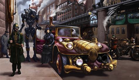 Sci Fi Steampunk Art