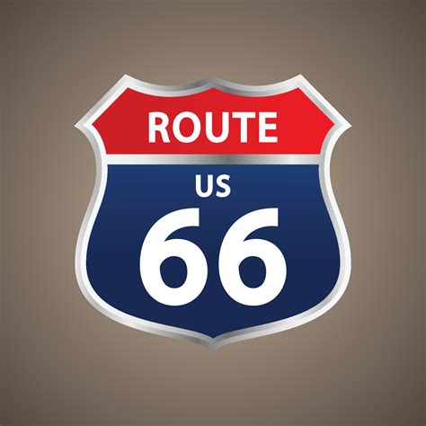 Route 66 Vector Art, Icons, and Graphics for Free Download