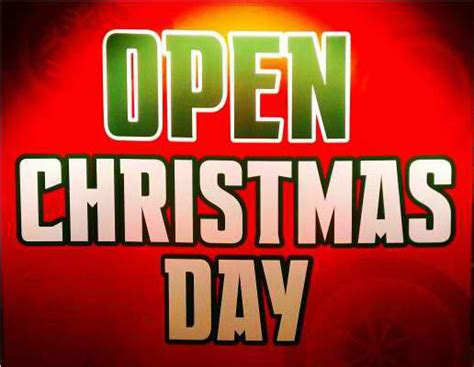 Are Any Stores Open on Christmas Day 2014? - SavingAdvice.com Blog