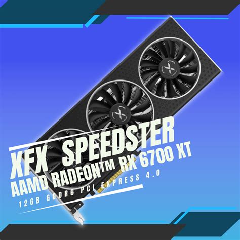 XFX SPEEDSTER QICK 319 AMD Radeon™ RX 6700 XT 12GB | Quadra Computer