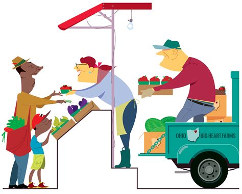 Farmers Markets – Chris Morris Illustration