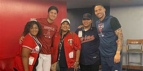 Carlos Correa's sister meets Shohei Ohtani