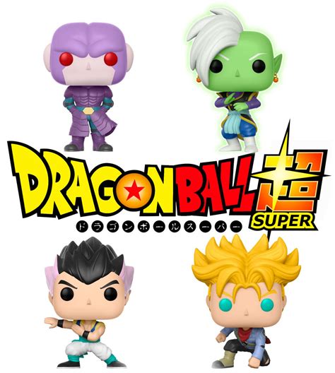 Funko POP! Animation Dragonball Super Exclusives Bundle (4 POPs) - New, Mint Condition