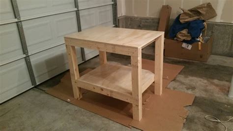 Small Garage Workbench | Ana White