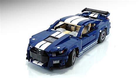 Ford Mustang Shelby GT500 (One Set MOC LEGO 10265) - HelloBricks ...