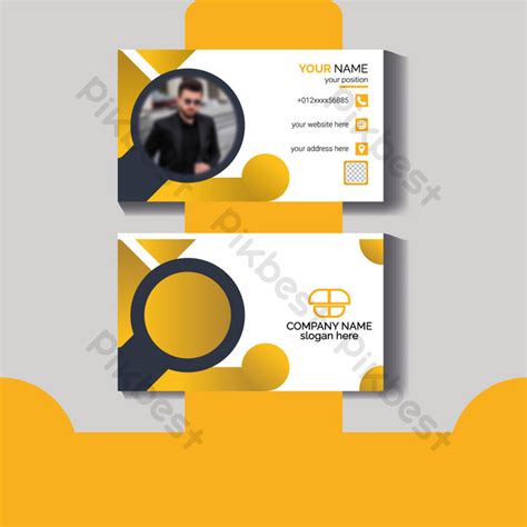 Double-sided Creative Business Card | EPS Free Download - Pikbest