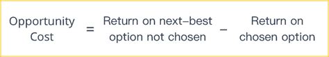 Opportunity Cost - Intelligent Economist