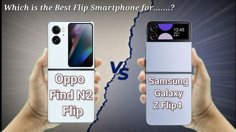 Oppo Find N2 Flip V/S Samsung Galaxy Z Flip4 | Which is the Best Flip ...