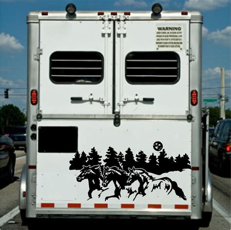 Horse Decals For Trucks and Trailers: 45 Unique & Cute Ideas