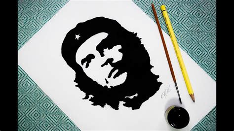 Speed Painting portrait of Che Guevara | Pencil & Painting Brush With ...