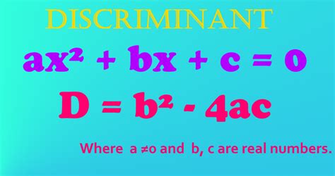 Nature Of Roots Quadratic Equation Discriminant Calculator - Tessshebaylo