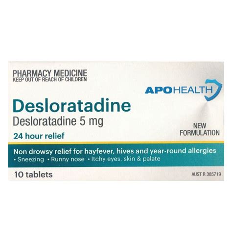 APOHEALTH Desloratadine 10 Tablets