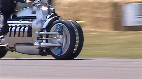 V10-powered Dodge Tomahawk at FOS | motorcycle, engine, Dodge | Only Dodge would be mad enough ...