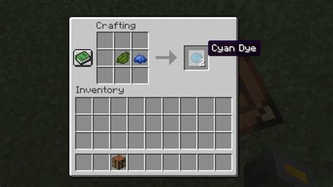 How to make Cyan Dye in Minecraft - Pro Game Guides