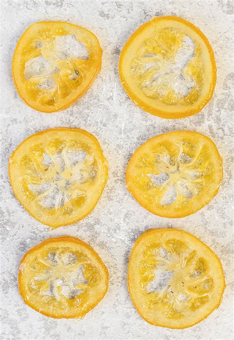 Quick Candied Lemon Slices - Healthy Life Trainer