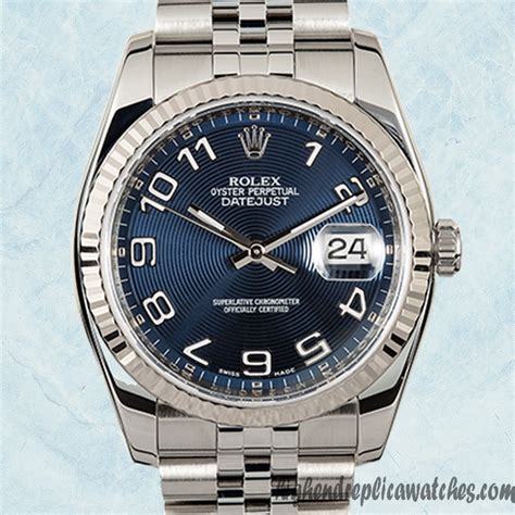 High End Replica Rolex Datejust Men's 116234BLCAJ 36mm Watch - Rolex ...