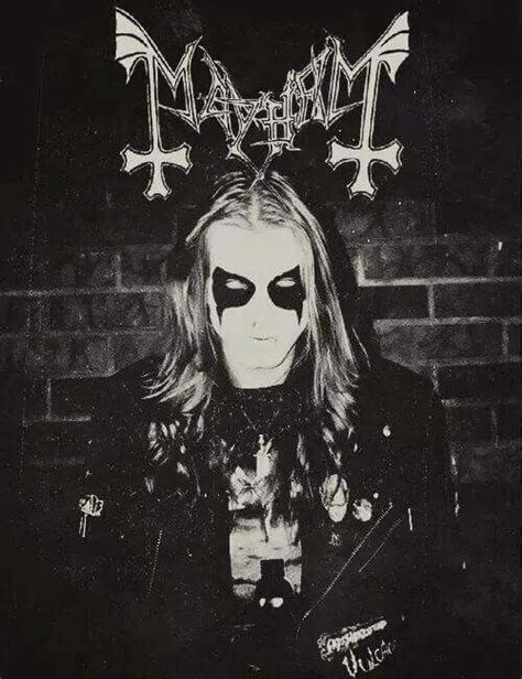 Dead, Mayhem | Black metal art, Mayhem black metal, Black metal