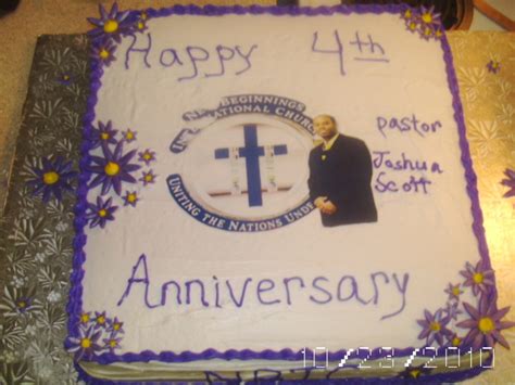 Church Anniversary Cake - CakeCentral.com