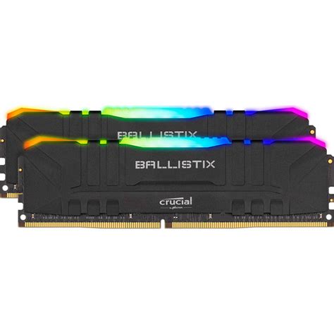 Crucial 64GB Ballistix RGB DDR4 3600 MHz UDIMM BL2K32G36C16U4BL