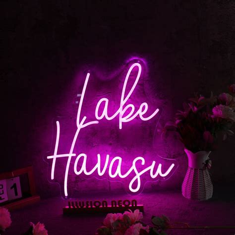 Lake Havasu Pink Neon Sign