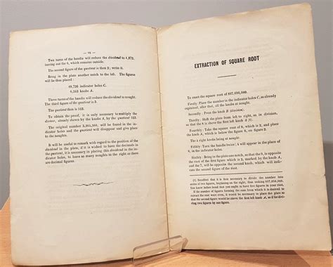 Instructions for the use of the arithmometer or calculating machine ...