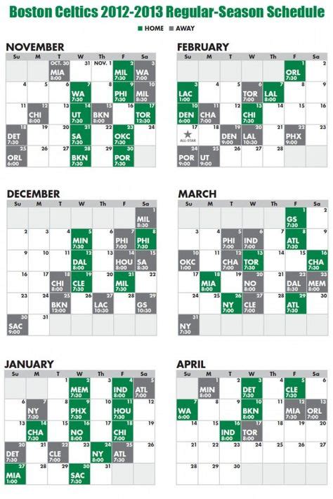 Boston Celtics 2024 Schedule - Steelers 2024 Schedule