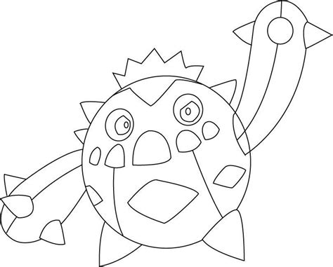 Cacnea Coloring Pages - Free Pokemon Coloring Pages Printables