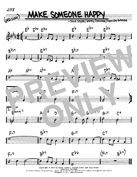 Make Someone Happy | Sheet Music Direct