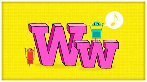 ABC Song: The Letter W, "Wonderful W" by StoryBots | Abc songs, Letter song, Lettering