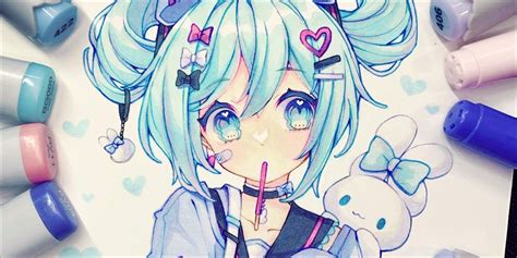 Hatsune Miku Meets Cinnamoroll in Adorable Crossover Fan Art - TrendRadars