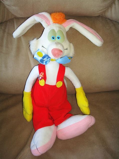 Vintage Large Roger Rabbit Talking Plush Doll by aminaaly on Etsy