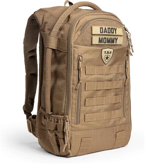 Amazon.com: Tactical Baby Gear Daypack 3.0 Tactical Diaper Bag Backpack and Changing Mat (Coyote ...