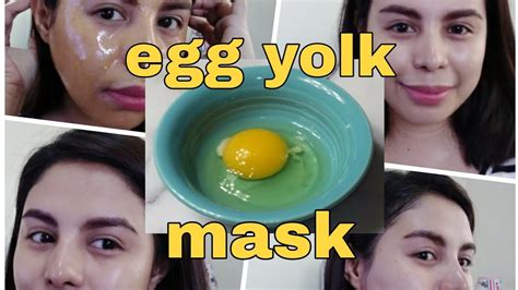 Egg yolk face mask | DIY mask - YouTube