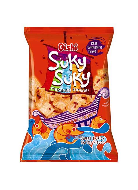 Suky Suky Snack Udang Manis Pedas 60g | Klik Indomaret