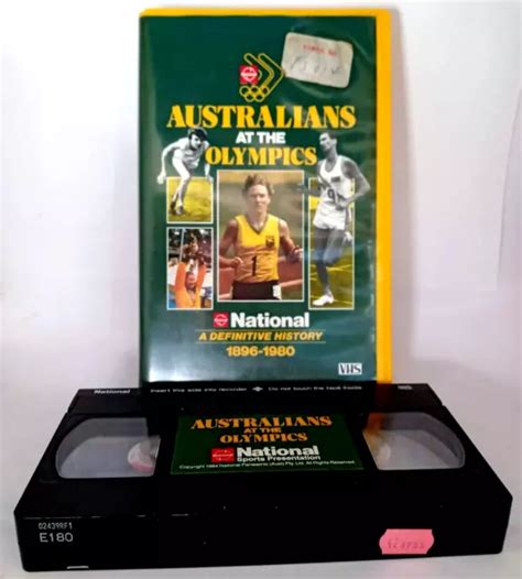 AUSTRALIANS AT THE Olympics 1896-1980 VHS Video Tape National Sports 48min £6.24 - PicClick UK