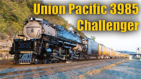 Union Pacific Steam Locomotive 3985 "Challenger" in St. Paul - YouTube