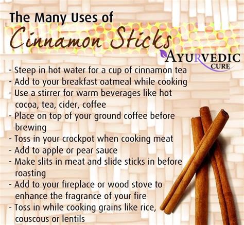 Natural, Organic and Herbal Cosmetics and Supplements | Cinnamon uses ...