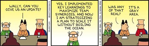 Wally Gives Update - Dilbert Comic Strip on 2022-11-30 : r/dilbert