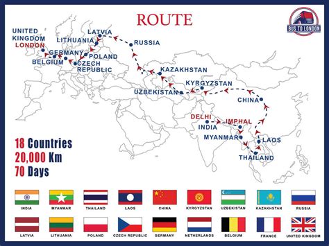 Delhi To London By Bus Route Map - Babbie Rachelle