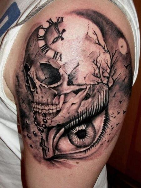 Skull Tattoos Designs for Men - Meanings and Ideas for Guys