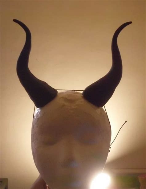 Maleficent Horns Maleficent Costume Dragon Black Bull | Etsy