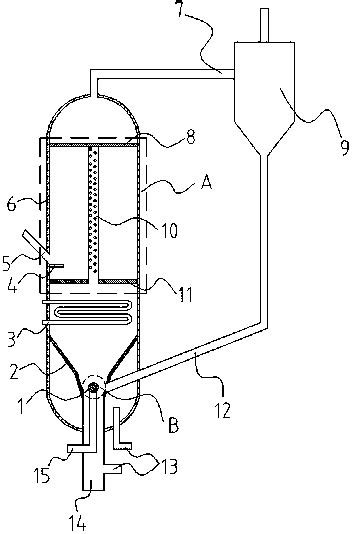 Coal gasification reaction device - Eureka | Patsnap