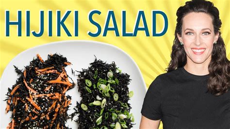 Hijiki Two Ways - How to Cook Hiziki Seaweed - How to Make Seaweed Salad - YouTube