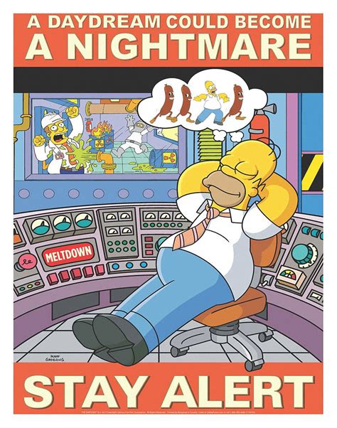 Printable Simpsons Safety Posters Printable Templates 8056 | The Best Porn Website